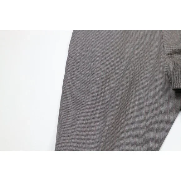 Vintage 40s Streetwear Mens 38x32 Thrashed Wool Wide Leg Bell Bottoms Pants USA